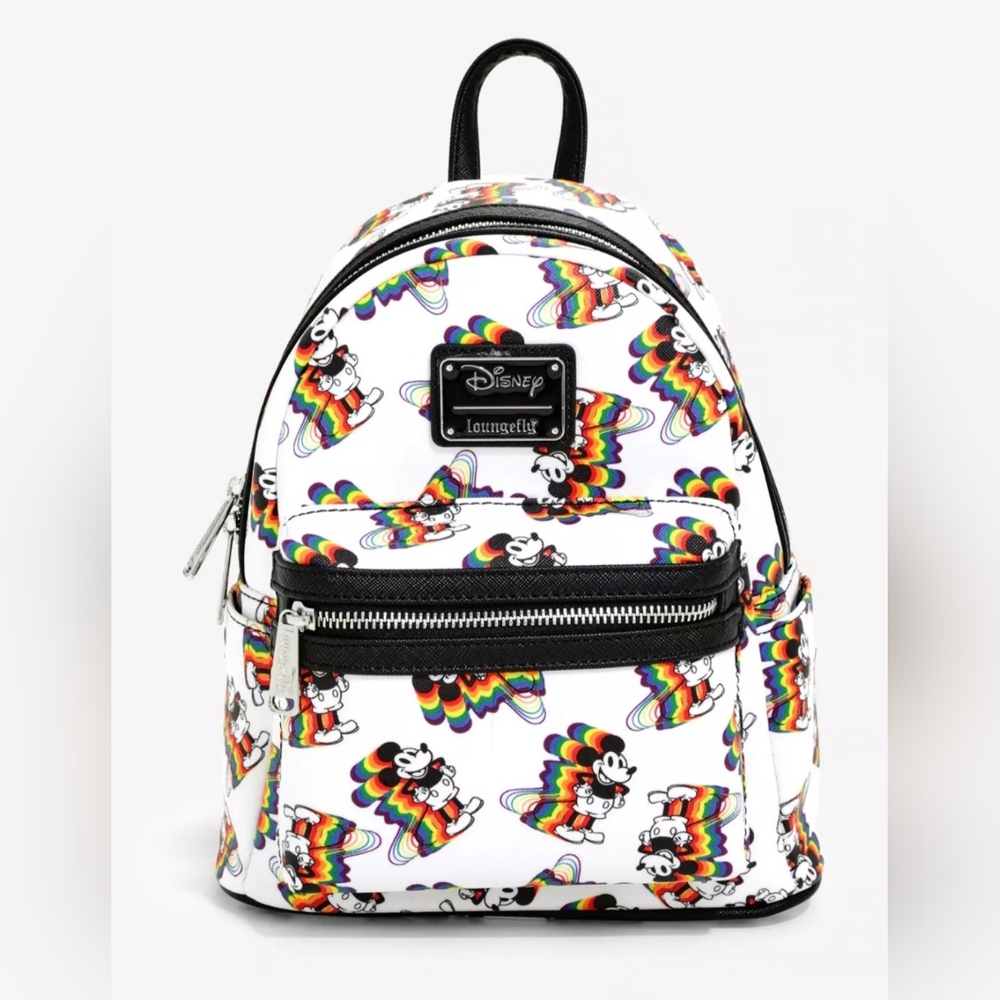 Mickey mouse pride mini backpack